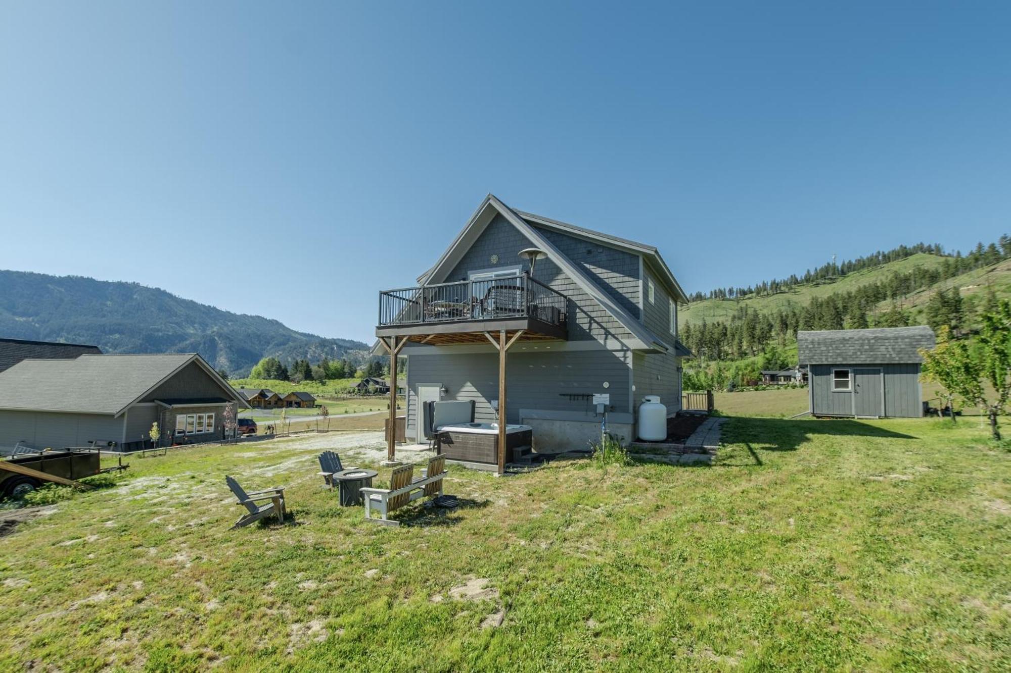 Berg Haus By Nw Comfy Cabins Левънуърт Екстериор снимка